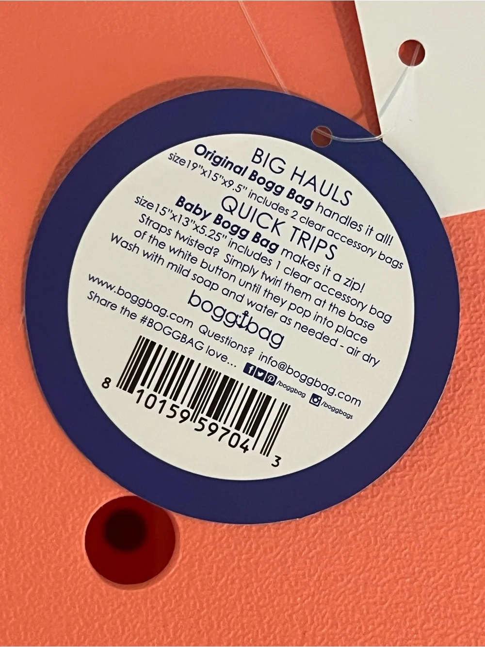 The Original Bogg Bag Grapefruit Glow